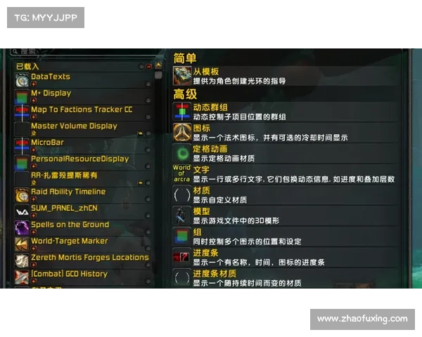 魔兽世界插件：定制伤害为核心